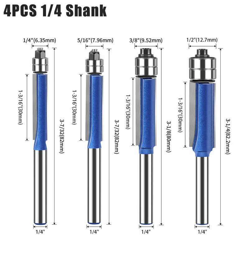 Deburring & Polishing Tool 4-Piece Set — Smooth Finishes Made Simple