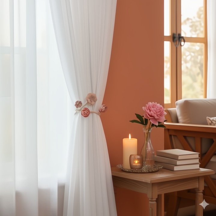 No-Drill Elegance: Magnetic Curtain Tiebacks for Instant Home Style