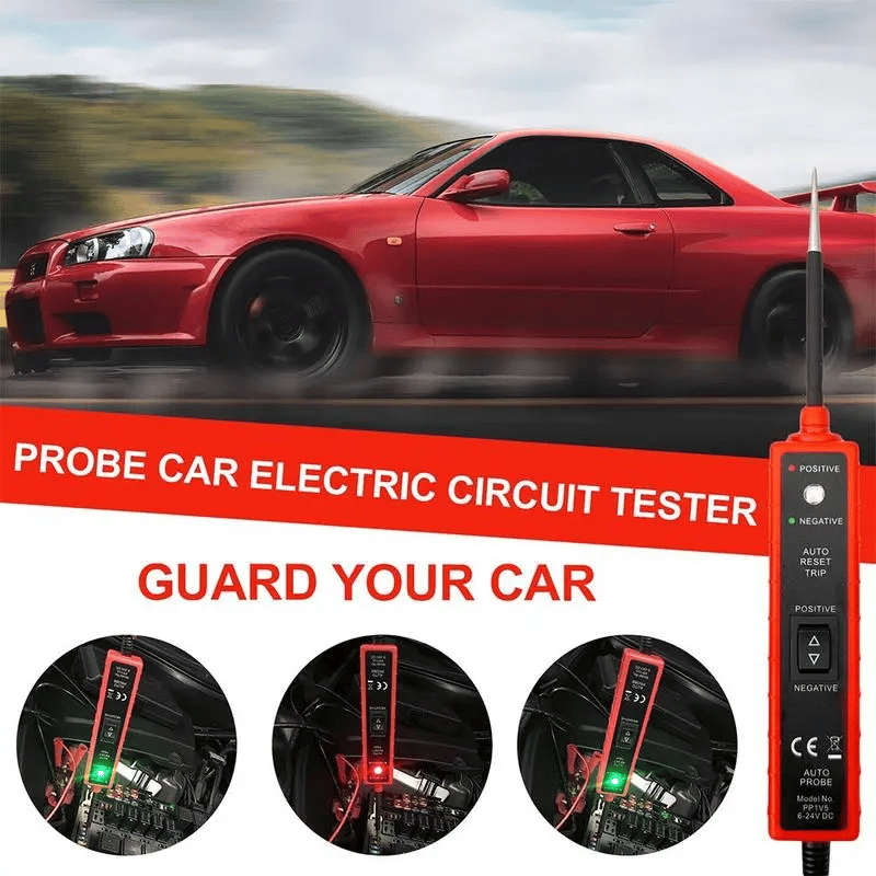 Car Circuit Tester – 6-24V Electrical Diagnostic Tool