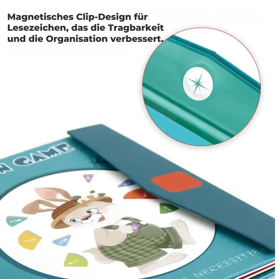 Magnetic Fraction Learning Tiles — Interactive Math Set for Kids