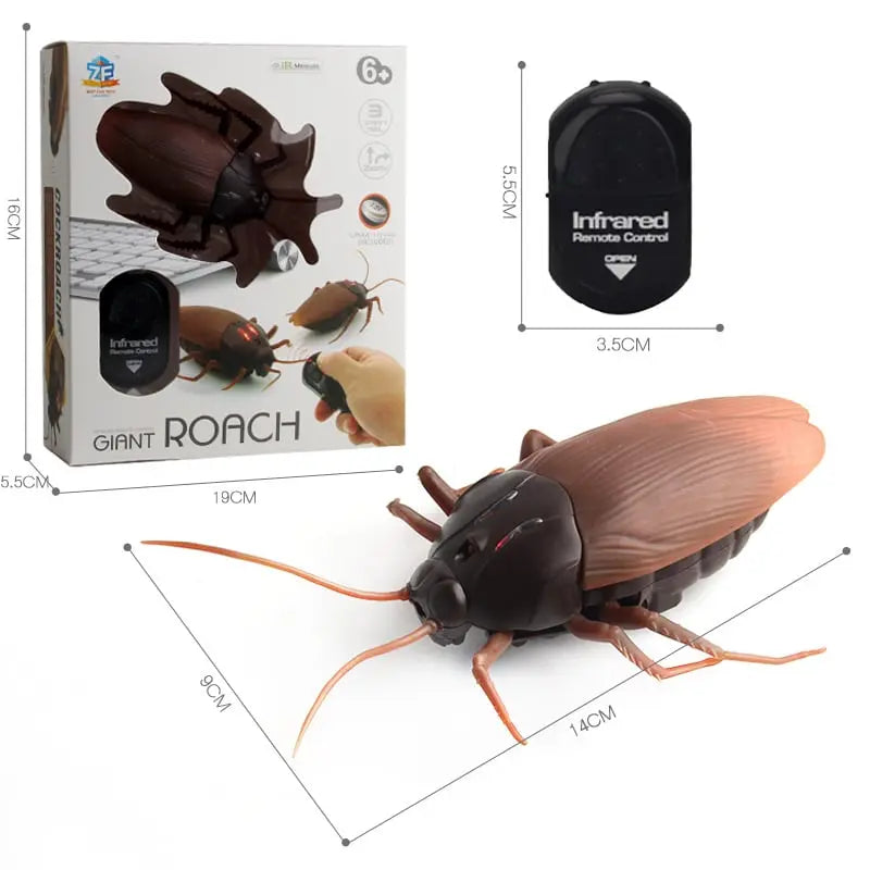 VexiCreep™ — Remote-Controlled Roach With Glowing Eyes