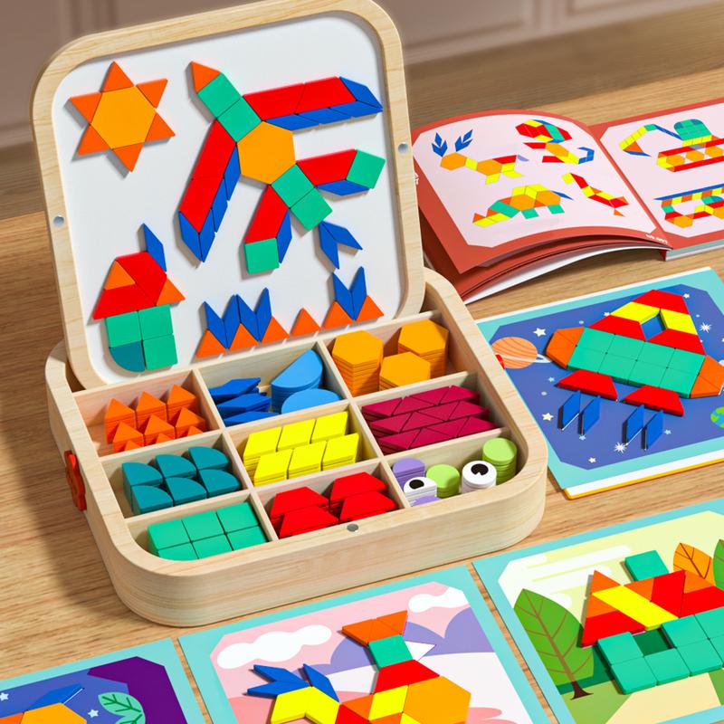 Wooden Magnetic Puzzle — Promoting Creativity and Self-Confidence