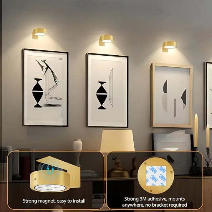 GlowLuxe™ — Effortless Art Illumination