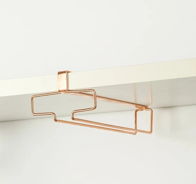 Wine Rack for Under-Cabinet Mounting — Space-Saving Glass Holder with Easy Installation