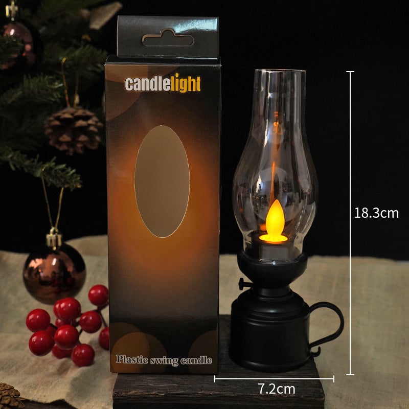 LED Lantern — Warm Atmosphere Without Fire Hazard