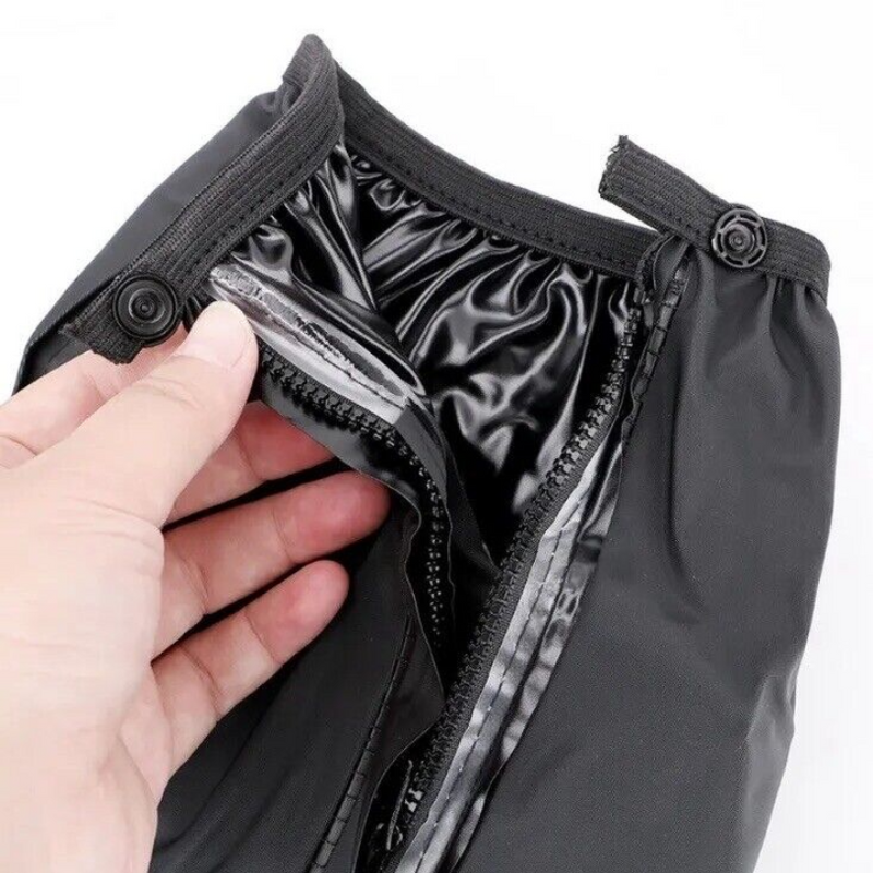 Extra durable waterproof shoe covers — stay dry even in heavy rain