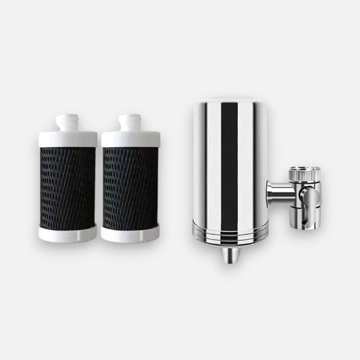 Stainless Steel Faucet Water Filter – Clean Water Daily
