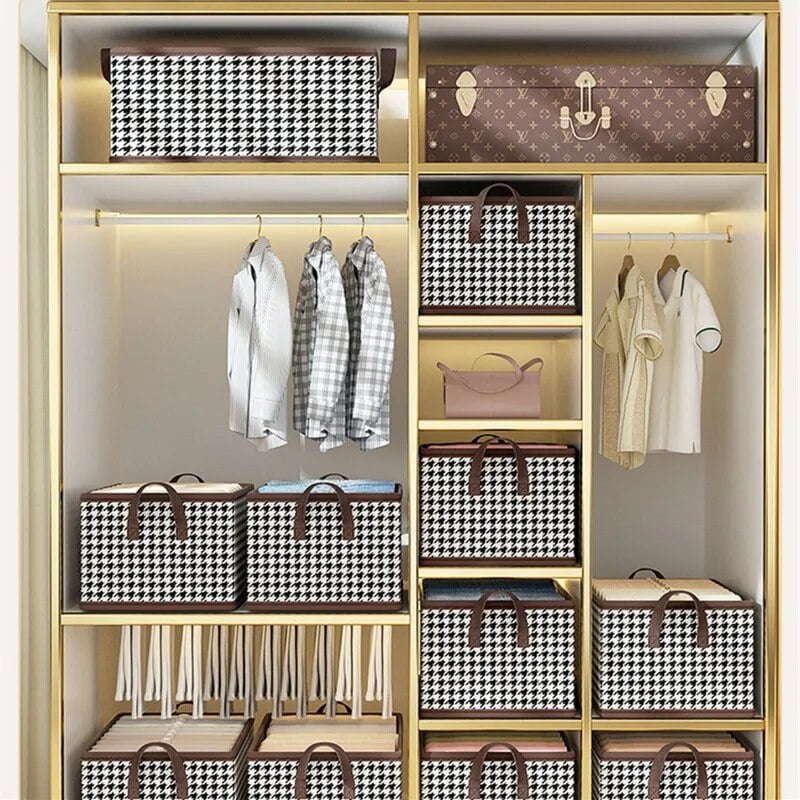 Foldable Dress Organizer — Quickly Folded When Not in Use