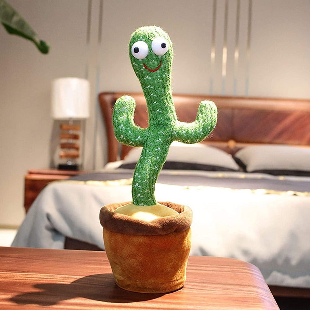 Interactive Dancing Cactus Toy – Musical Fun with Sound Imitation