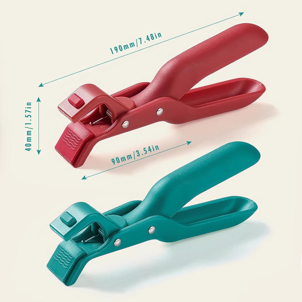 Silicone Grip Clip — Secure Hold Without Risk of Burns