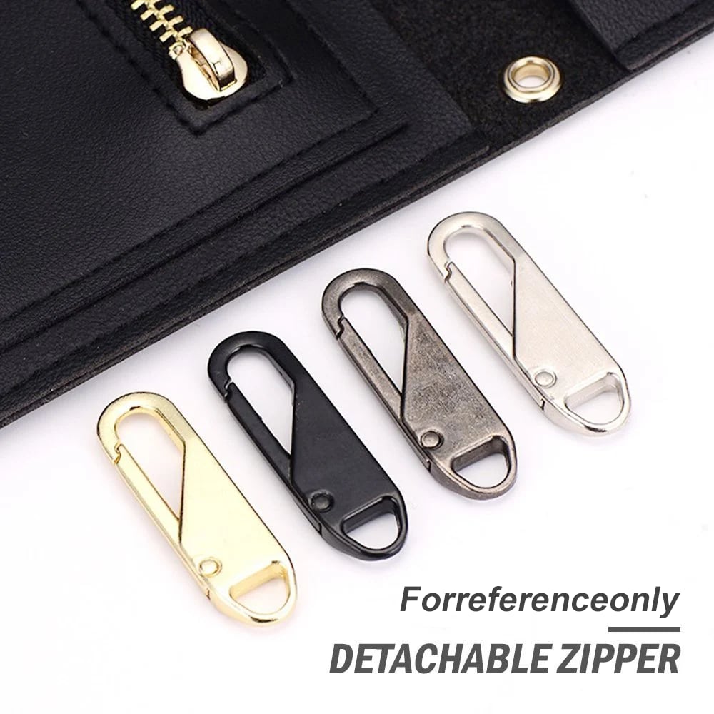 Replacement zipper pull — Repair zippers quickly and effortlessly