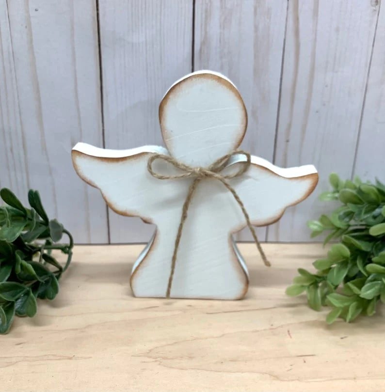 Easter Decoration Set Made of Wood — Symbol of Peace, Hope & New Beginnings 4-Piece Set