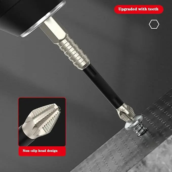 Magnetic Screwdriver Bit Set for Precise Work