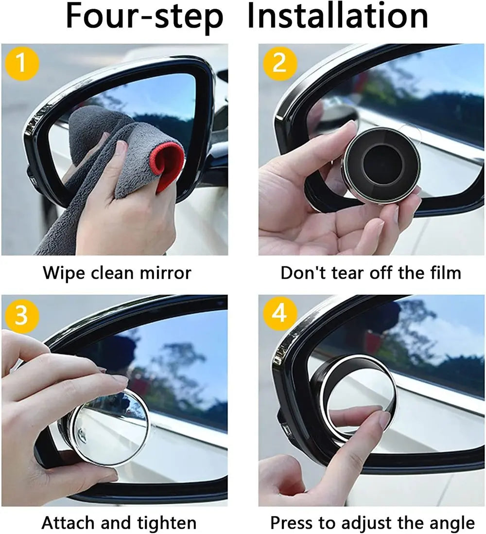 Adjustable Blind Spot Mirror for Car – Small Detail with Big Impact