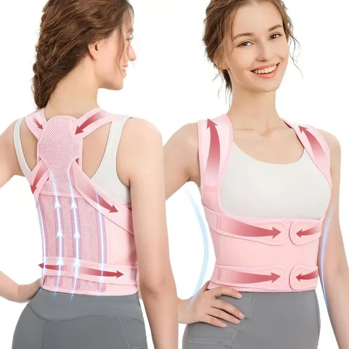 LuminaPosture™ — Pain-Free Posture with Breathable Support