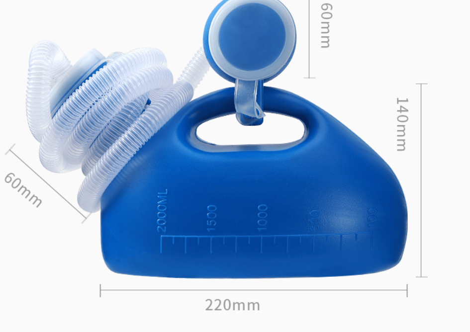 NextFlow™ — Leakproof Portable Urinal with Detachable Hose