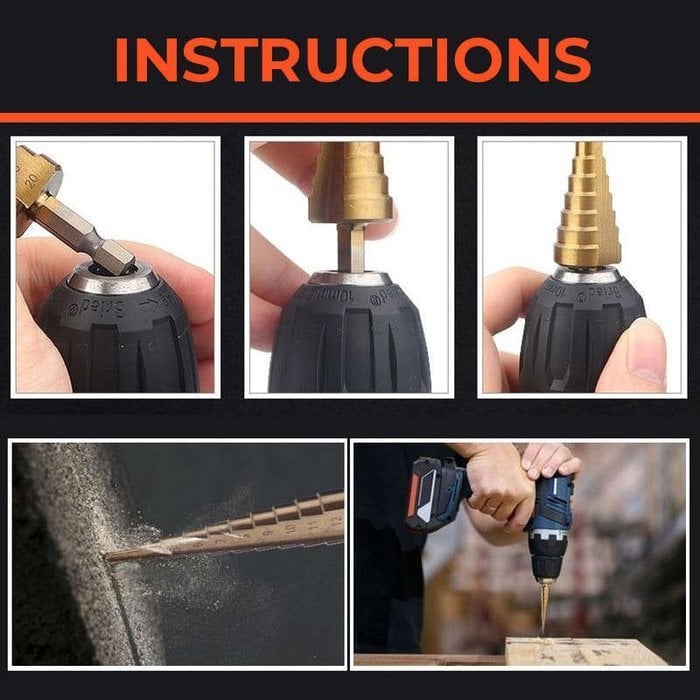 Precision Drill Bit — Effortless Drilling for Perfect Results