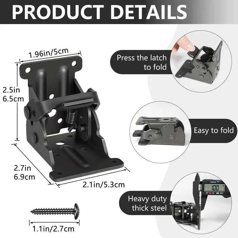 Foldable Steel Table Leg Bracket