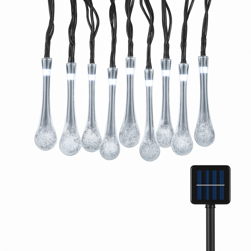 Solar-Powered String Lights — Warmth and Magic for the Garden