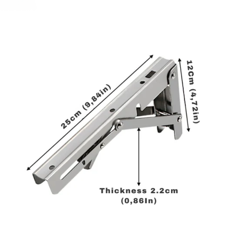 Foldable Bracket — More Space and Clear Organization