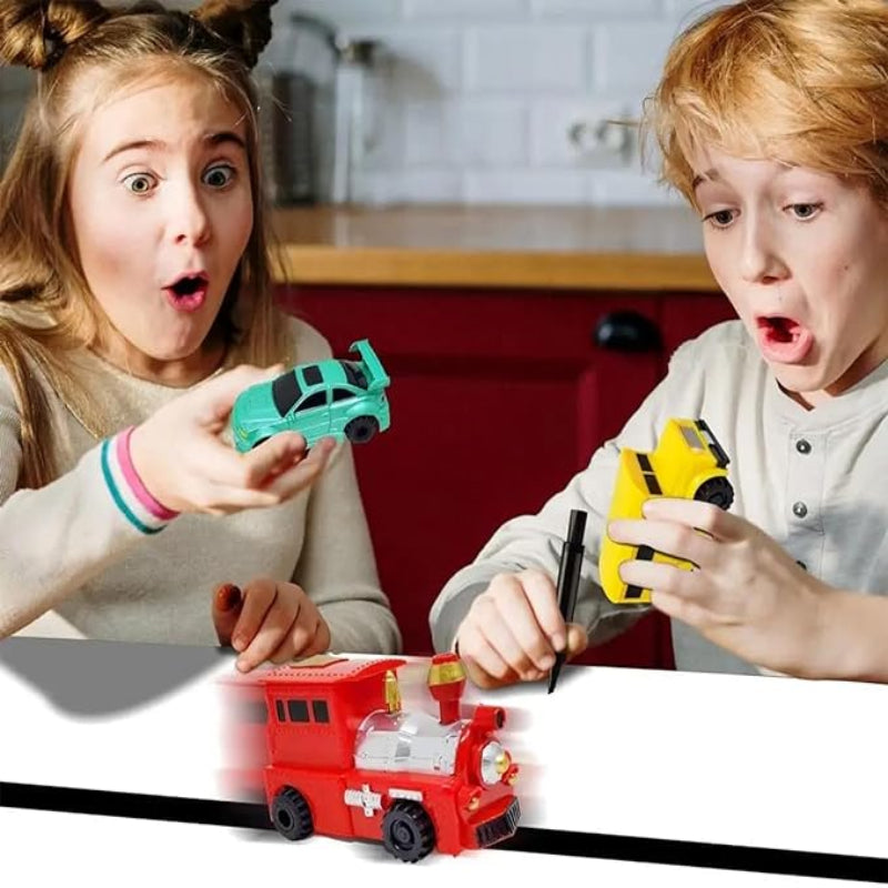 Creative Racing Car Toy with Track Sensor