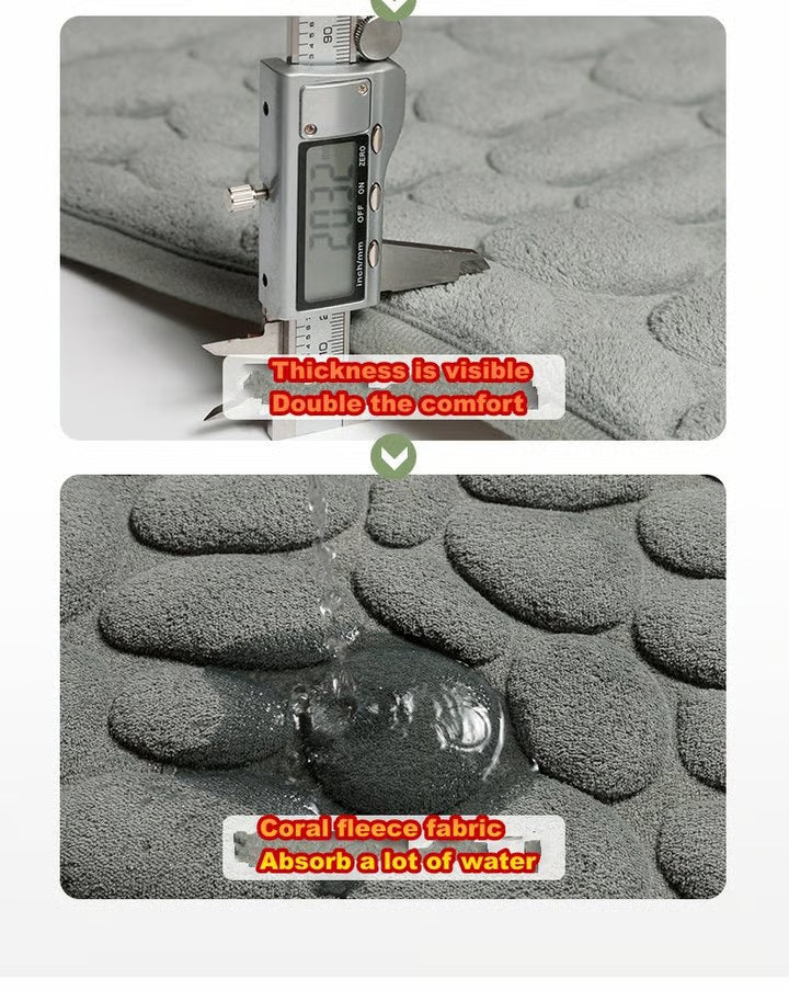Bath mat — safe and comfortable steps