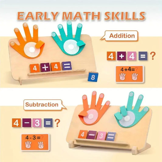 Wooden Number Learning Game — Learn Math Playfully