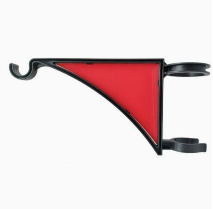 Plant hanger for fence post — Tool-free outdoor plant holder