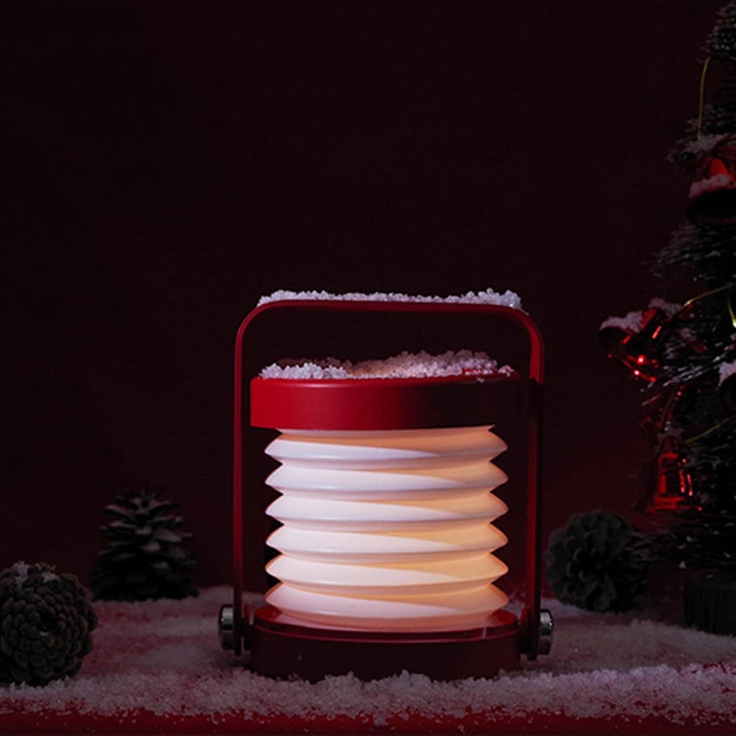 Foldable Lantern Desk Lamp — Cozy Glow Meets Modern Style