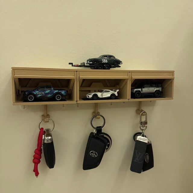Car Key Holder in Garage Style — Fun & Creative Key Storage