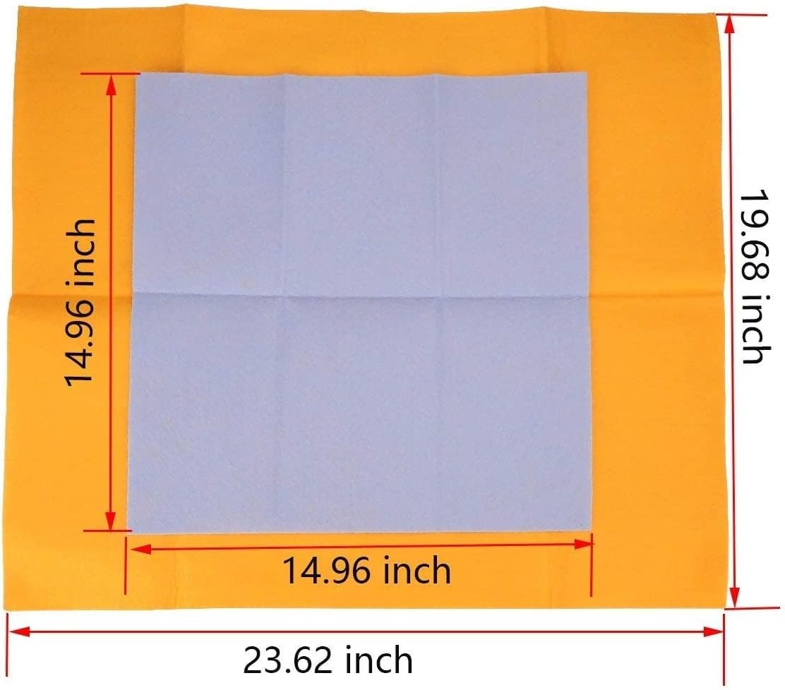 Reusable Cleaning Cloths,Absorbent Cloths,Multi-Purpose Cleaning Shammy (Chamois) Towel,Will Not Scratch,Machine Washable,4 Large&4 Small Mivoza Deutschland