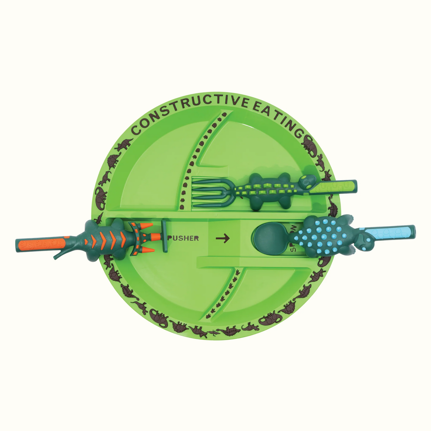 Dinosaurier Geschirr Kinder — Fördert eigenständiges Essenlernen Mivoza Deutschland