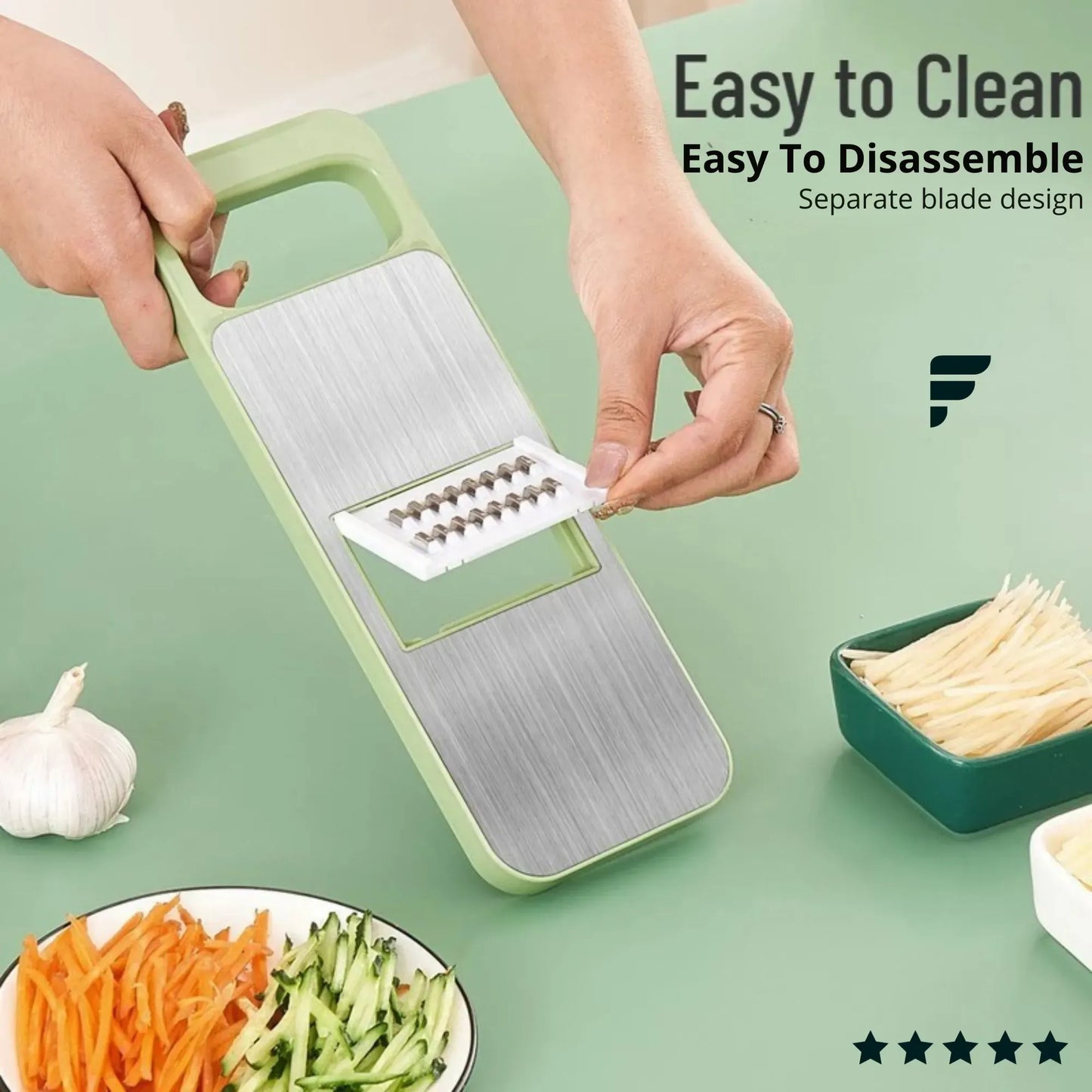 Multifunctional Vegetable Cutter — Faster Cooking with Safety