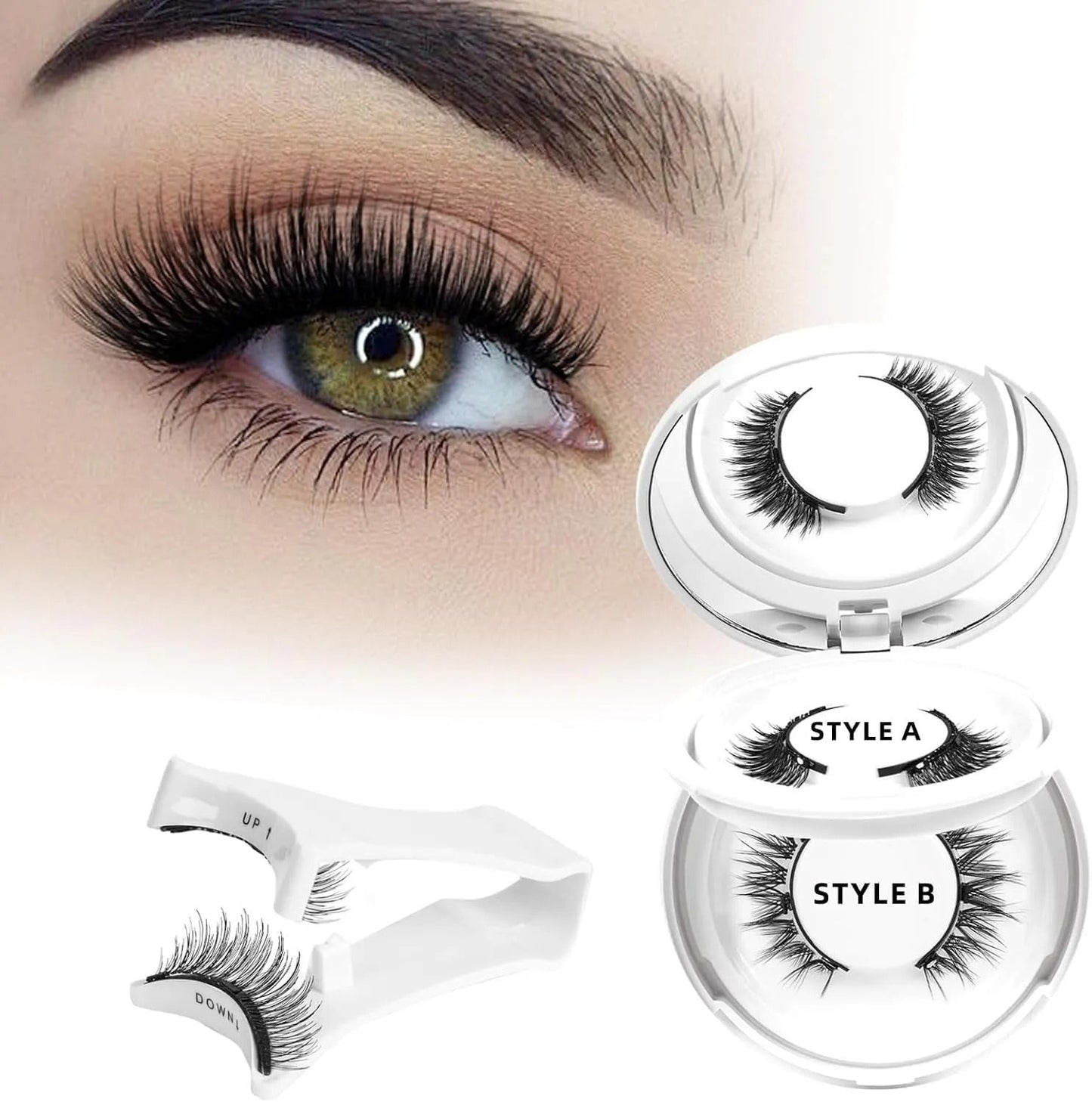 Self-adhesive Eyelashes — Perfectly Applied in Just 3 Seconds
