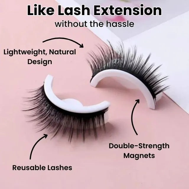 Self-adhesive Eyelashes — Perfectly Applied in Just 3 Seconds