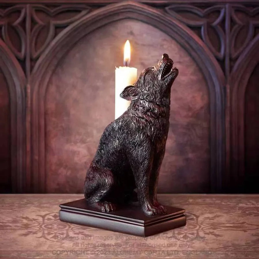 Gothic Style Resin Candlestick Figurines Mivoza Deutschland