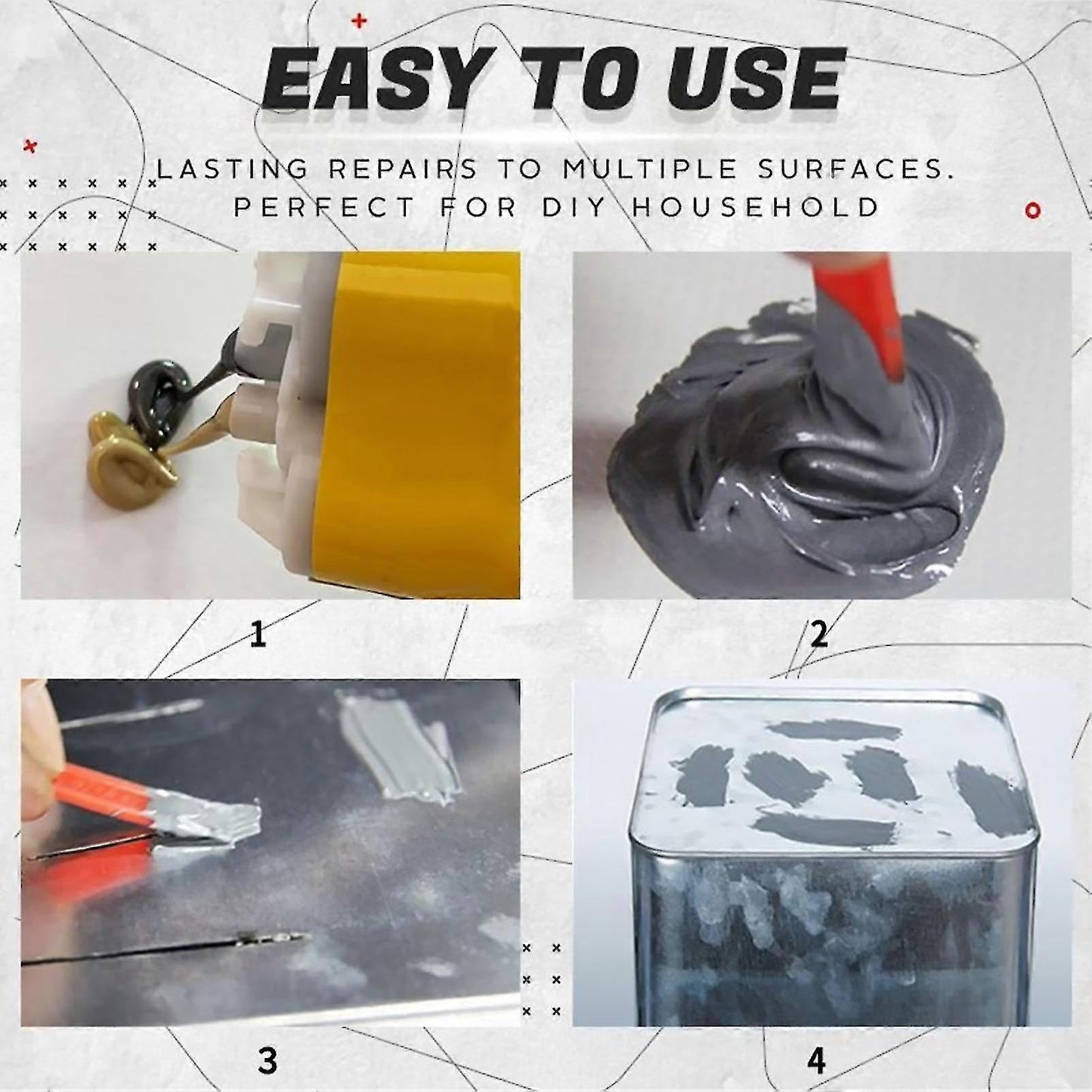 High-Strength Metal Repair Paste — No More Welding, Now It's Time to Glue