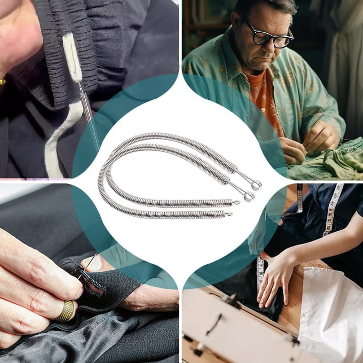 Federstahl Einfädelwerkzeug — Perfekt für Hosenbünde & Kapuzenbänder Mivoza Deutschland