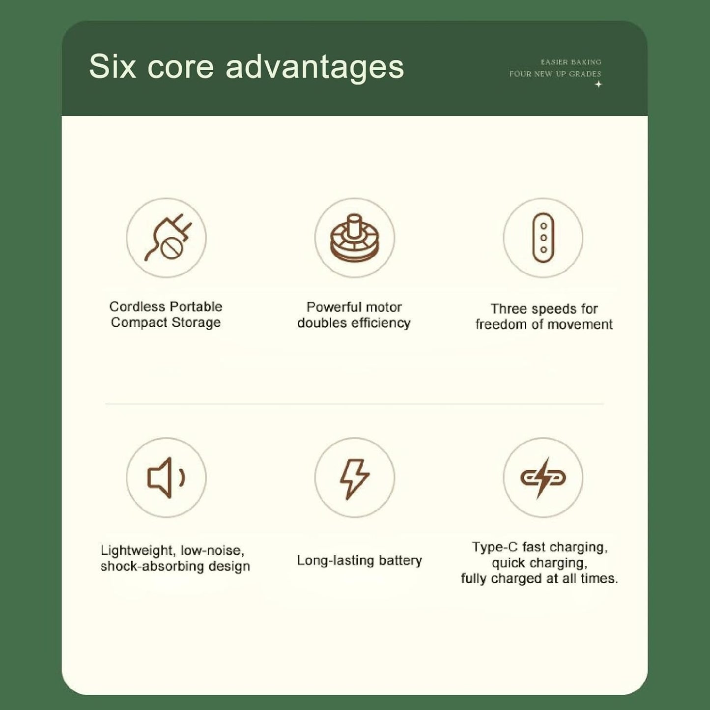 Electric Milk Frother Handheld — For Latte, Cappuccino & Cocoa