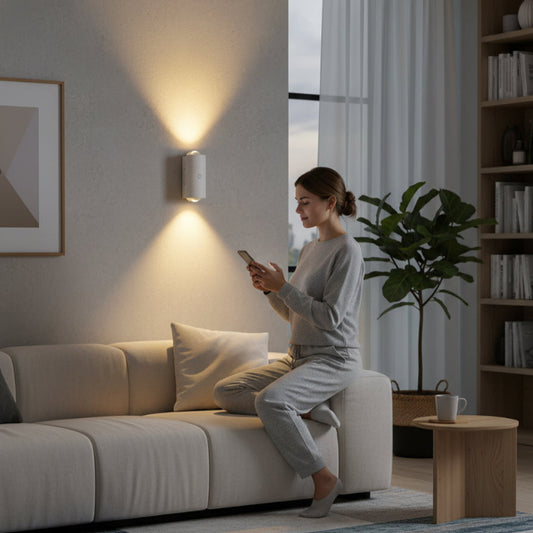 LED Wall Light with Motion Sensor