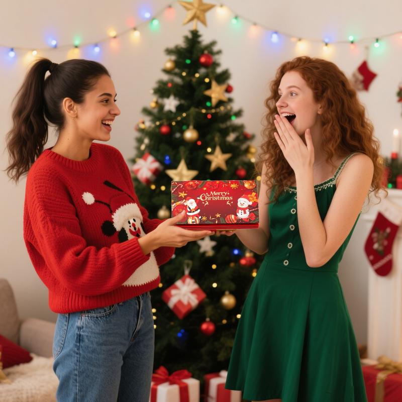 🎄 Kerst enveloppen met geld en geld clips Mivoza Deutschland