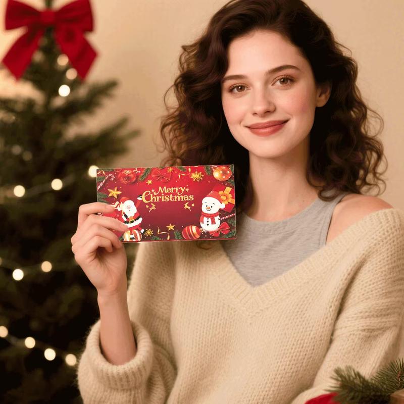 🎄 Kerst enveloppen met geld en geld clips Mivoza Deutschland