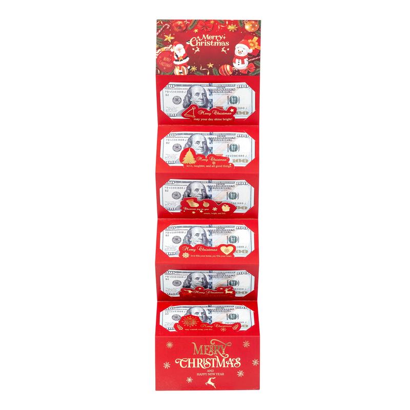 🎄 Kerst enveloppen met geld en geld clips Mivoza Deutschland
