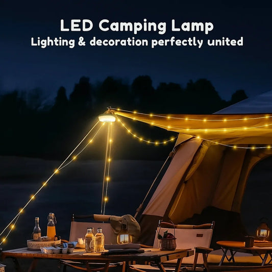 4-in-1 Camping Light – Brightness, Power & Freedom Anywhere