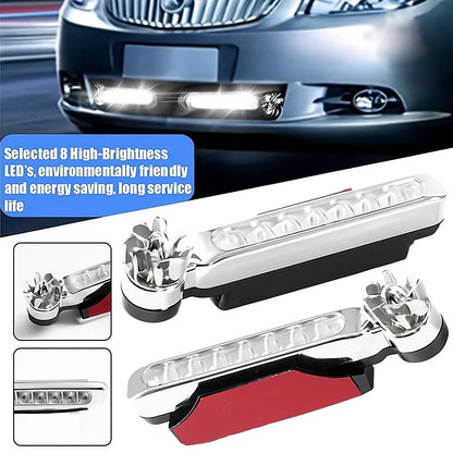 Wind-Powered Car LED Lights – Bright, Weatherproof & Battery-Free (2 Pack)