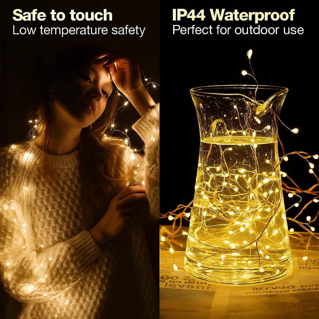 LED Fairy Lights – Warm Glow Anywhere