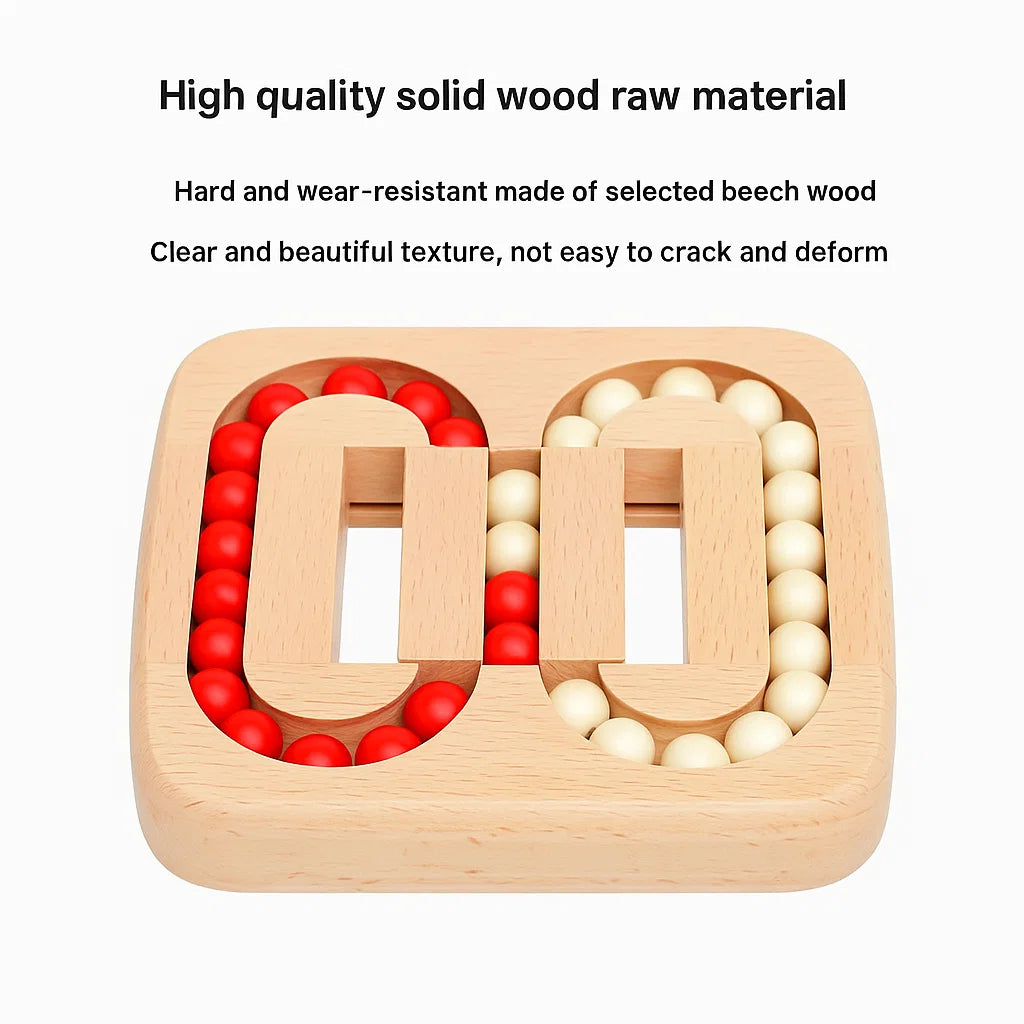 Wooden Spin Puzzle – Stress Relief & Focus Booster