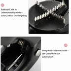 Nussschäler für Kastanien und harte Nüsse – sicher und kraftsparend