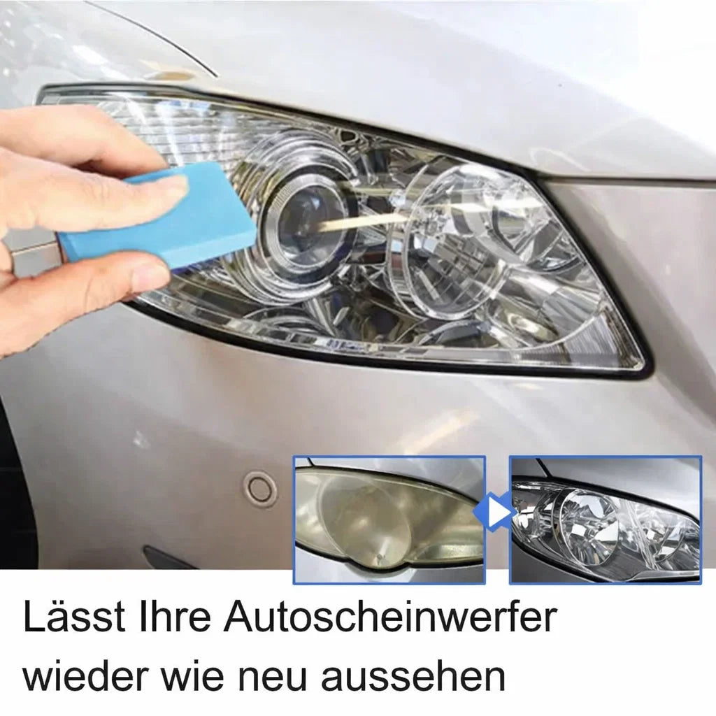 Scheinwerfer-Aufbereitungsspray – Lösung bei stumpfen, vergilbten oder trüben Autoscheinwerfern