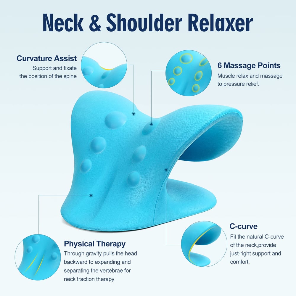 Neck Stretcher – Helps with neck pain, shoulder complaints, and jaw tension